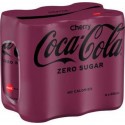 Coca-Cola Cherry Cerise Zero 33cl (pack de 6)