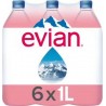 Evian 1L (pack de 6)