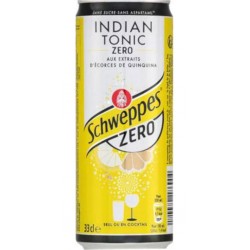 Schweppes INDIAN TONIC ZERO 33cl