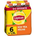 Lipton Ice Tea Pêche 6x1,5L (pack de 6)