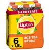 Lipton Ice Tea Pêche 6x1,5L (pack de 6)