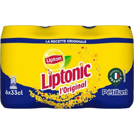 Lipton Ice Tea Liptonic 33cl (pack de 6)