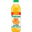 Tropicana Jus d'Orange avec pulpe 1,5L (lot de 2 bouteilles)