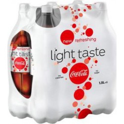 Coca-Cola Light 1,5L (pack de 6)