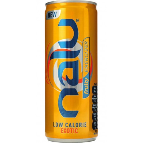 Nalu Fruity Energizer Exotic 25cl (pack de 24)