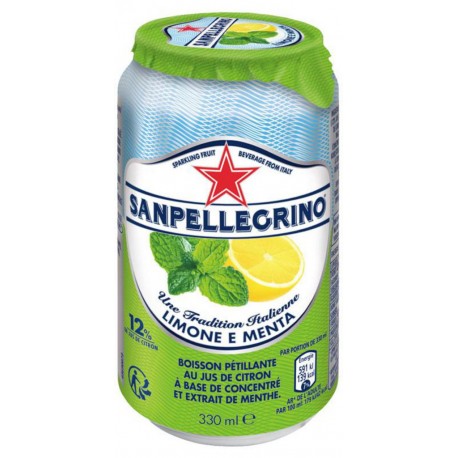 San Pellegrino Citron Menthe 33cl (pack de 6)