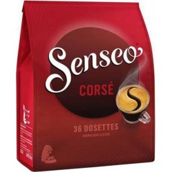 Senseo Corsé x18 dosettes (lot de 4 paquets de 18 soit 72 dosettes)