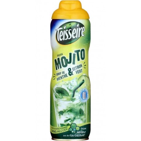 Teisseire Sirop Mojito 60cl (lot de 6 bouteilles)