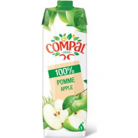 Compal Jus de Pomme 1L (pack de 12 tetras)