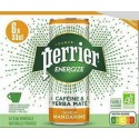 Energize Perrier Eau aromatisée gazeuse mandarine 33cl (pack de 6)