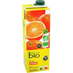 NATURE BIO Pur jus d'Orange Bio 1L