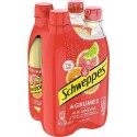 Schweppes Boisson gazeuse aux saveurs 4 agrumes 50cl (pack de 4)
