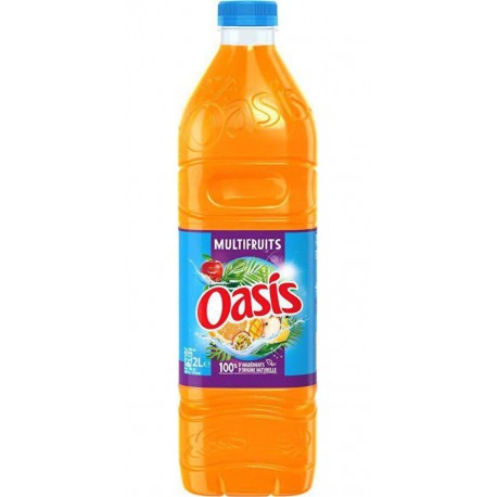 Oasis Boisson à l'eau de source multifruits 2 L