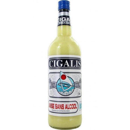Cigalis Anisé sans alcool 1L