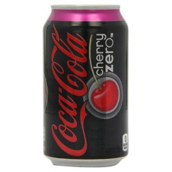 Coca-Cola Cherry Cerise Zero 33cl (pack de 6)