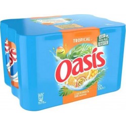 OASIS TROPICAL SLIM 33cl (pack de 12)