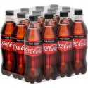 Coca-Cola Zero 50cl (lot de 2 packs de 12 soit 24 bouteilles)