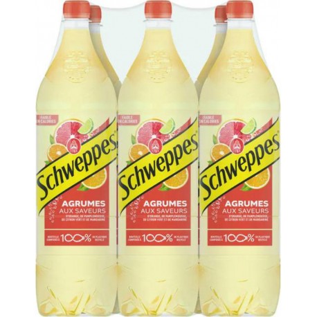 Schweppes Agrum 1,5L (pack de 6)