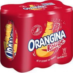 Soda Orangina Rouge Orange Sanguine 6x33cl (pack de 6)