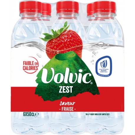 VOLVIC ZEST FRAISE 50cl (pack de 6)