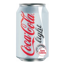 Coca-Cola Light 33cl (pack de 4 packs de 6 soit 24 canettes)