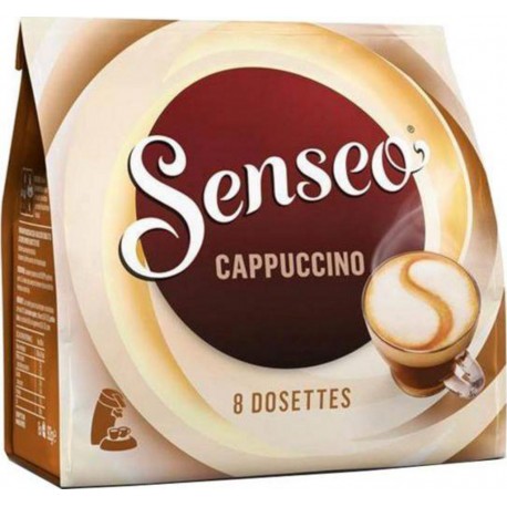 Douwe Egberts Senseo Cappuccino x8 (lot de 4 sachets de 8 soit 32 dosettes)