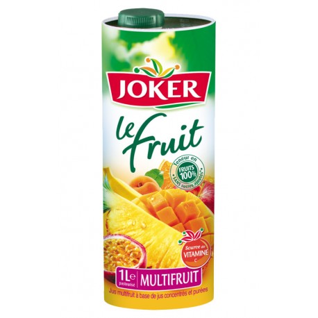 Joker Multifruits 1L (pack de 4)