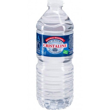 Cristaline bouteille 50cl (lot de 24)