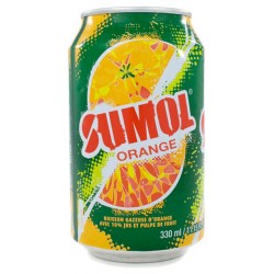 Sumol Orange 33cl (lot de 24 canettes)