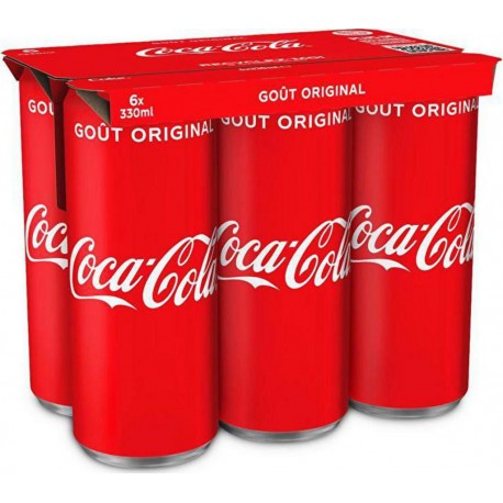 Coca-Cola Original Taste 33cl (pack de 6)