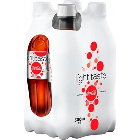 Coca-Cola Light Taste 4 x 50cl (pack de 4 bouteilles)