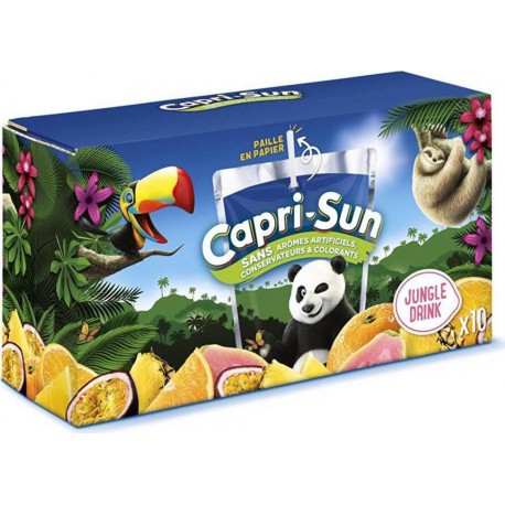 CAPRI-SUN Caprisun Jungle Poche 10x20cl (pack de 20)
