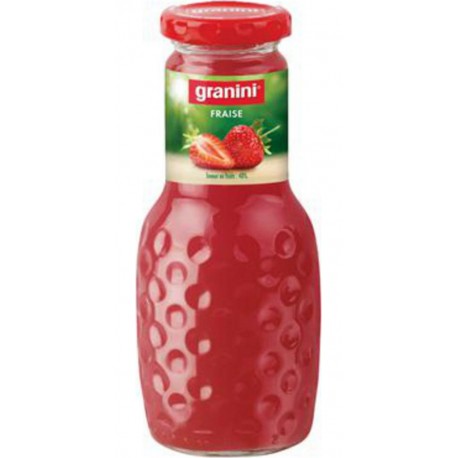 Granini Fraise 25cl (lot de 6 bouteilles)
