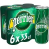 Perrier Eau minérale gazeuse 33cl (pack de 6)