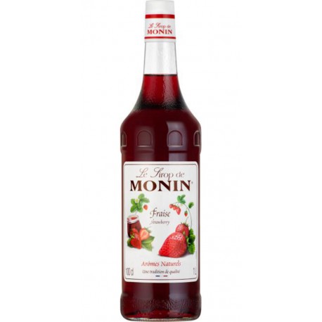 Sirop De Monin Fraise 1L