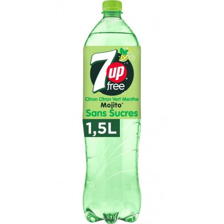 7Up Mojito Free sans sucres 1,5L
