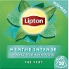 LIPTON Thé vert menthe intense (la boite de 20 sachets)