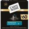 CARTE NOIRE Café capsules Espresso Classique n°7 compatibles Nespresso (60 capsules)