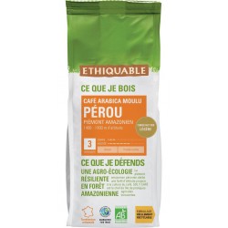 ETHIQUABLE Café moulu pur arabica Perou Bio (500 g)