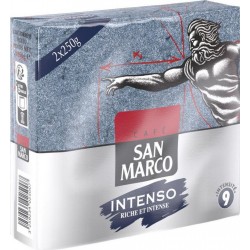 SAN MARCO Café moulu Intenso 2x250g 500g