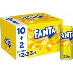 FANTA CITRON 33cl (pack de 12)