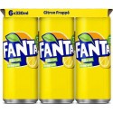 Fanta Boisson gazeuse au Citron 33cl (pack de 6)