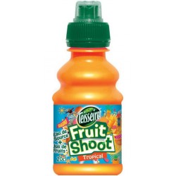 Teisseire Fruit Shoot Tropical 20cl (lot de 2 packs de 12 soit 24 bouteilles)