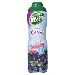Teisseire Sirop Cassis 60cl (lot de 5 bouteilles)