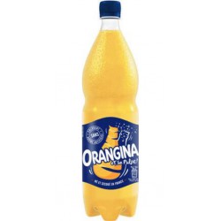 ORANGINA Soda à l'Orange avec sa Pulpe 1.5L (lot de 6 bouteilles)