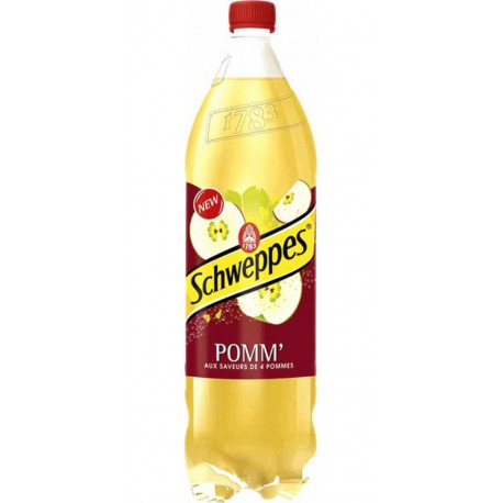 Schweppes Pomm 1,5L (pack de 6 bouteilles)