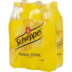 Schweppes Indian Tonic 1,5L (pack de 6 bouteilles)