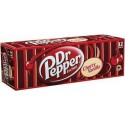 Dr Pepper Cherry Vanille 35,5cl (pack de 12 canettes)