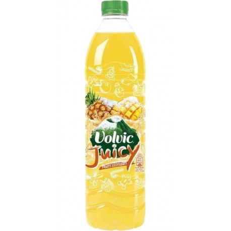 Volvic Juicy Fruits Exotiques 1,5L (lot de 12 bouteilles)