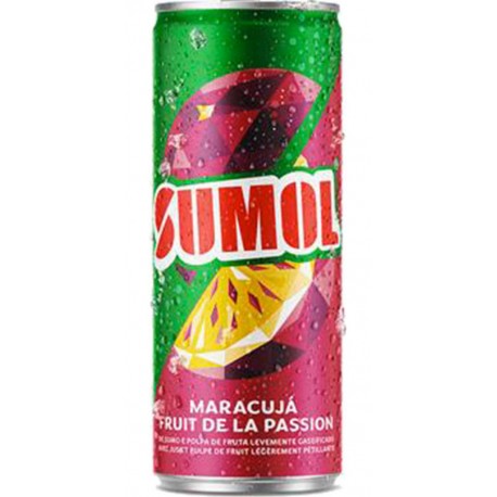Sumol Maracuja Fruit de la Passion 33cl (lot de 72 canettes)